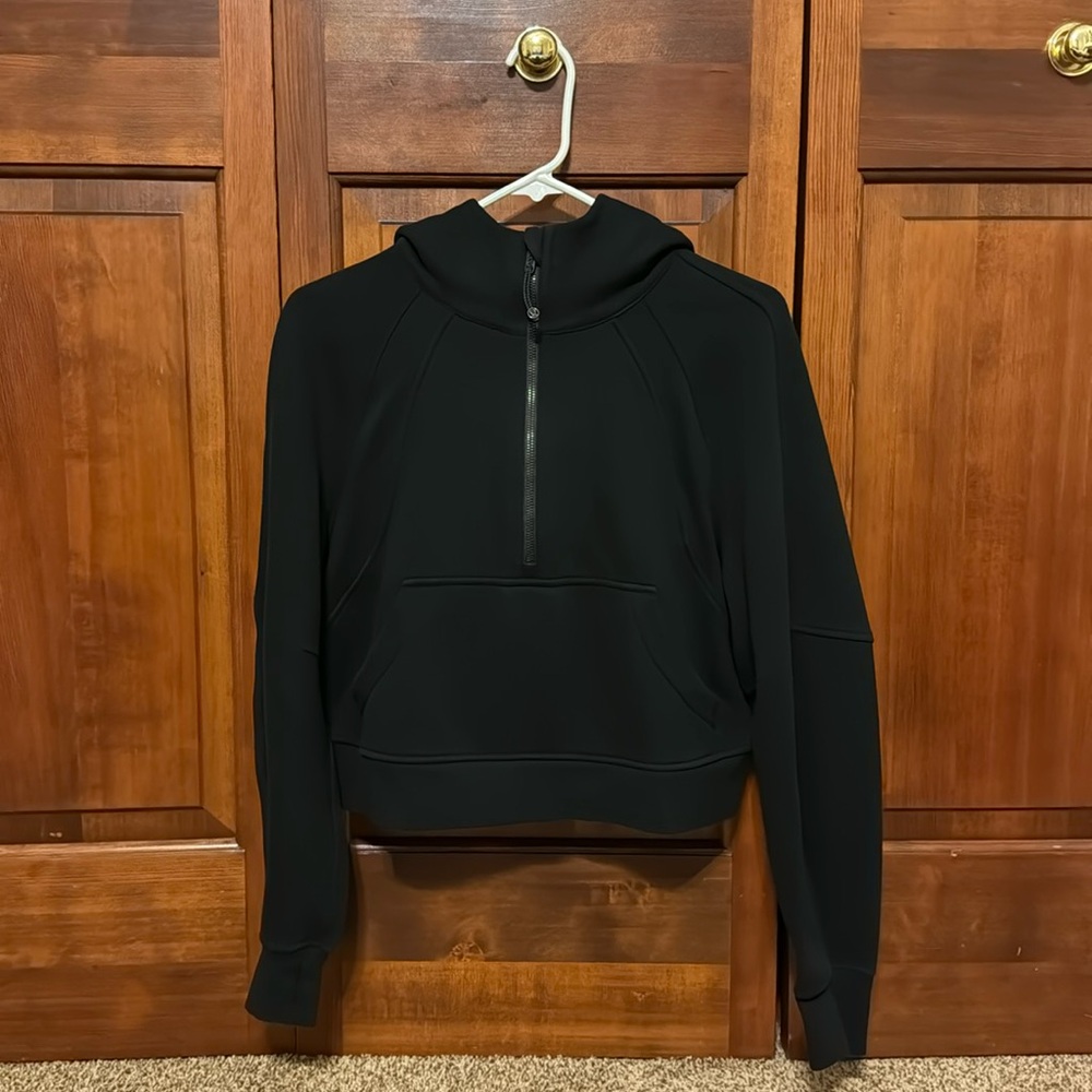 lululemon athletica Black Half-Zip Hoodie